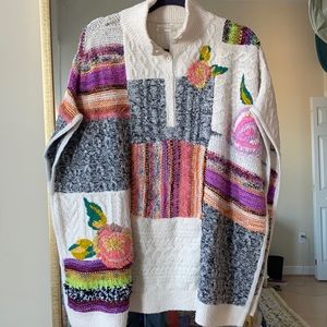 Anthropologie Poncho / Shrug Sweater Knit
